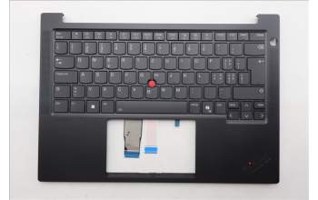 Lenovo 5M11S26898 C-Abdeckung mit Tastatur, Schweiz, schwarz, Hintergrundbeleuchtung