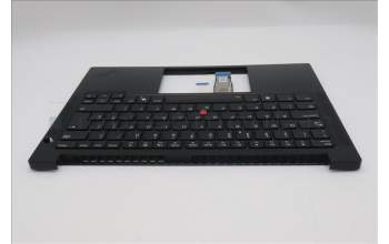 Lenovo 5M11S26904 C-Abdeckung mit Tastatur, Englisch (GB), schwarz, Hintergrundbeleuchtung