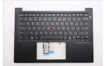 Lenovo 5M11S26908 C-Abdeckung mit Tastatur, Englisch (US, Euro), schwarz, Hintergrundbeleuchtung