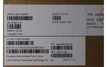 Lenovo 5M11S26977 C-Abdeckung mit Tastatur, Arabisch, schwarz, US