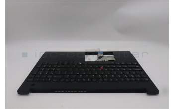 Lenovo 5M11S27040 C-Abdeckung mit Tastatur, Englisch, schwarz, Hintergrundbeleuchtung