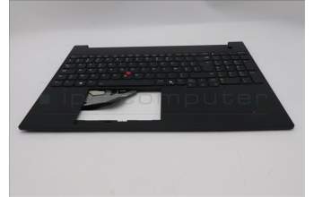 Lenovo 5M11S27051 C-Abdeckung mit Tastatur, Belgisch, schwarz, Hintergrundbeleuchtung, GB