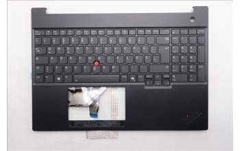 Lenovo 5M11S27062 C-Abdeckung mit Tastatur, Deutsch, schwarz, Hintergrundbeleuchtung