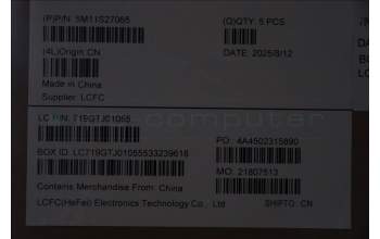 Lenovo 5M11S27065 C-Abdeckung mit Tastatur, Griechisch, schwarz, Hintergrundbeleuchtung