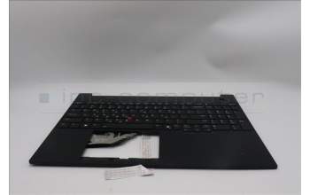 Lenovo 5M11S27065 C-Abdeckung mit Tastatur, Griechisch, schwarz, Hintergrundbeleuchtung