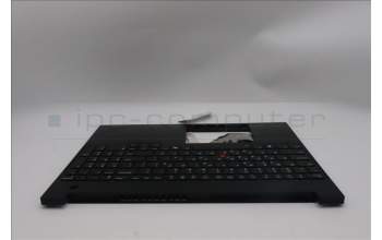 Lenovo 5M11S27065 C-Abdeckung mit Tastatur, Griechisch, schwarz, Hintergrundbeleuchtung