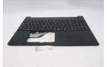 Lenovo 5M11S27077 C-Abdeckung mit Tastatur, Norwegisch, schwarz, Hintergrundbeleuchtung