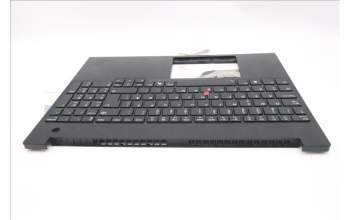 Lenovo 5M11S27077 C-Abdeckung mit Tastatur, Norwegisch, schwarz, Hintergrundbeleuchtung