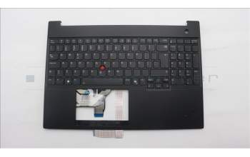 Lenovo 5M11S27080 C-Abdeckung mit Tastatur, Portugiesisch, schwarz, Hintergrundbeleuchtung