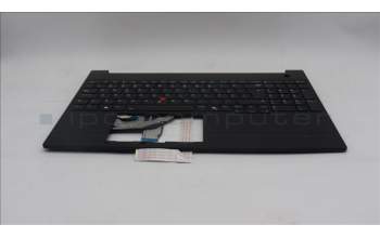 Lenovo 5M11S27080 C-Abdeckung mit Tastatur, Portugiesisch, schwarz, Hintergrundbeleuchtung
