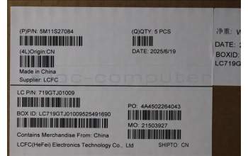 Lenovo 5M11S27084 C-Abdeckung mit Tastatur, Russisch, schwarz, Hintergrundbeleuchtung