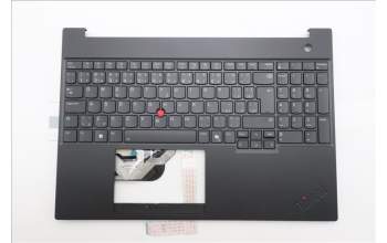 Lenovo 5M11S27087 C-Abdeckung mit Tastatur, Tschechisch/Slowakisch, schwarz, Hintergrundbeleuchtung, GB