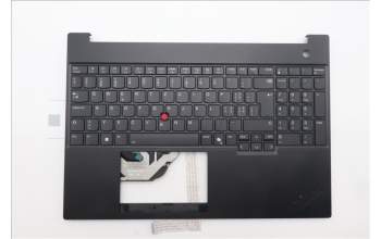 Lenovo 5M11S27098 C-Abdeckung mit Tastatur, Schweiz, schwarz, Hintergrundbeleuchtung