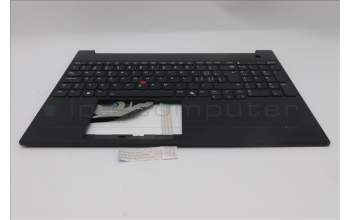 Lenovo 5M11S27098 C-Abdeckung mit Tastatur, Schweiz, schwarz, Hintergrundbeleuchtung