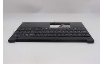 Lenovo 5M11S27107 C-Abdeckung mit Tastatur, Englisch (US, Euro), schwarz, Hintergrundbeleuchtung