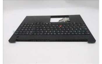 Lenovo 5M11S27110 C-Abdeckung mit Tastatur, Isländisch, schwarz, Hintergrundbeleuchtung
