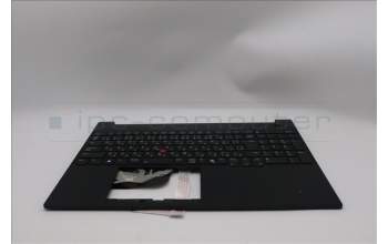 Lenovo 5M11S27116 C-Abdeckung mit Tastatur, Japanisch, schwarz, Hintergrundbeleuchtung