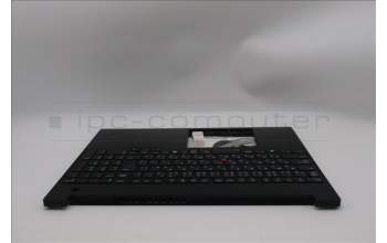 Lenovo 5M11S27116 C-Abdeckung mit Tastatur, Japanisch, schwarz, Hintergrundbeleuchtung