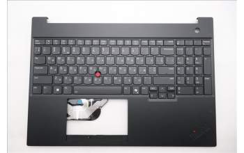 Lenovo 5M11S27139 C-Abdeckung mit Tastatur, Ukraine, schwarz, Hintergrundbeleuchtung