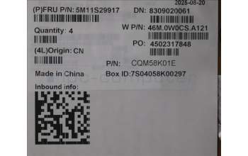 Lenovo 5M11S29917 C-Abdeckung mit Tastatur, Griechisch, Luna-Grau, Hintergrundbeleuchtung, Wärmekontaktnieten