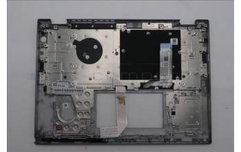 Lenovo 5M11S30277 C-Abdeckung mit Tastatur, Deutsch, Luna-Grau, Ohne_Hintergrundbeleuchtung, Ohne nach vorn zeigender Kamera, Wärmekontaktnieten