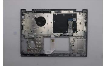 Lenovo 5M11S30337 C-Abdeckung mit Tastatur, Tschechisch/Slowakisch, Luna-Grau, Hintergrundbeleuchtung, Ohne nach vorn zeigender Kamera, Wärmekontaktnieten, GB