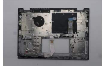 Lenovo 5M11S30373 C-Abdeckung mit Tastatur, Portugiesisch, Luna-Grau, Hintergrundbeleuchtung, Ohne nach vorn zeigender Kamera, Wärmekontaktnieten