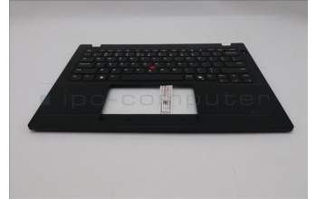 Lenovo 5M11S30569 C-Abdeckung mit Tastatur, Englisch (US, Euro), schwarz, Ohne_Hintergrundbeleuchtung, Wärmekontaktnieten