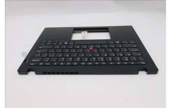 Lenovo 5M11S30569 C-Abdeckung mit Tastatur, Englisch (US, Euro), schwarz, Ohne_Hintergrundbeleuchtung, Wärmekontaktnieten
