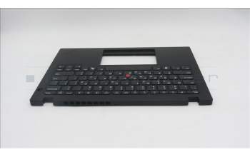 Lenovo 5M11S30573 C-Abdeckung mit Tastatur, Griechisch, schwarz, Ohne_Hintergrundbeleuchtung, Wärmekontaktnieten