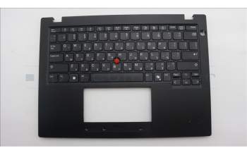 Lenovo 5M11S30575 C-Abdeckung mit Tastatur, Hebräisch, schwarz, Ohne_Hintergrundbeleuchtung, Wärmekontaktnieten