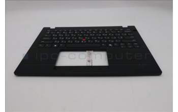 Lenovo 5M11S30593 C-Abdeckung mit Tastatur, Ukraine, schwarz, Ohne_Hintergrundbeleuchtung, Wärmekontaktnieten