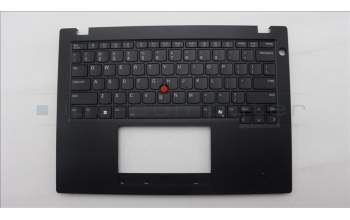 Lenovo 5M11S30601 C-Abdeckung mit Tastatur, Englisch, schwarz, Hintergrundbeleuchtung, Wärmekontaktnieten
