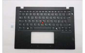 Lenovo 5M11S33640 C-Abdeckung mit Tastatur, Italienisch, schwarz, Ohne_Hintergrundbeleuchtung, Wärmekontaktnieten