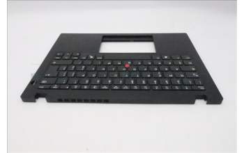 Lenovo 5M11S33640 C-Abdeckung mit Tastatur, Italienisch, schwarz, Ohne_Hintergrundbeleuchtung, Wärmekontaktnieten