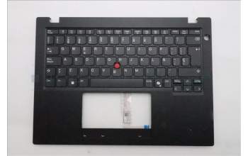 Lenovo 5M11S33658 C-Abdeckung mit Tastatur, Spanisch, schwarz, Ohne_Hintergrundbeleuchtung, Wärmekontaktnieten