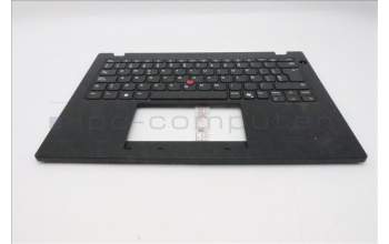 Lenovo 5M11S33658 C-Abdeckung mit Tastatur, Spanisch, schwarz, Ohne_Hintergrundbeleuchtung, Wärmekontaktnieten
