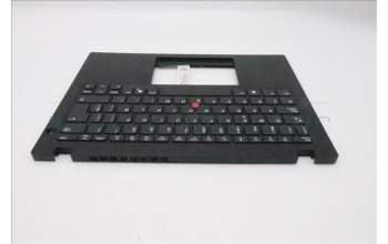 Lenovo 5M11S33658 C-Abdeckung mit Tastatur, Spanisch, schwarz, Ohne_Hintergrundbeleuchtung, Wärmekontaktnieten
