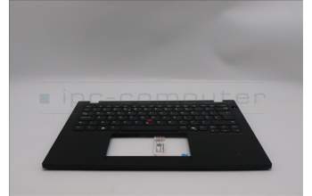 Lenovo 5M11S33673 C-Abdeckung mit Tastatur, Englisch (GB), schwarz, Ohne_Hintergrundbeleuchtung, Wärmekontaktnieten