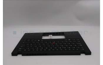 Lenovo 5M11S33673 C-Abdeckung mit Tastatur, Englisch (GB), schwarz, Ohne_Hintergrundbeleuchtung, Wärmekontaktnieten