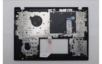 Lenovo 5M11S33685 C-Abdeckung mit Tastatur, Bulgarisch, schwarz, Hintergrundbeleuchtung, Wärmekontaktnieten, GB