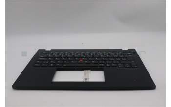 Lenovo 5M11S33691 C-Abdeckung mit Tastatur, Tschechisch/Slowakisch, schwarz, Hintergrundbeleuchtung, Wärmekontaktnieten, GB