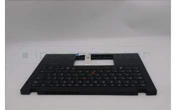 Lenovo 5M11S33715 C-Abdeckung mit Tastatur, Italienisch, schwarz, Hintergrundbeleuchtung, Wärmekontaktnieten