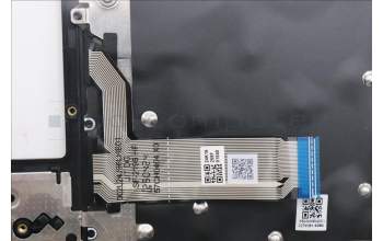 Lenovo 5M11S33715 C-Abdeckung mit Tastatur, Italienisch, schwarz, Hintergrundbeleuchtung, Wärmekontaktnieten