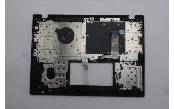 Lenovo 5M11S33733 C-Cover with keyboard, Spanish, Black, Backlight, Heat Staking, UK