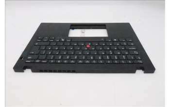 Lenovo 5M11S33736 C-Cover with keyboard, Swedish/Finnish, Black, Backlight, Heat Staking, UK