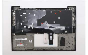 Lenovo 5M11S33825 C-Cover with keyboard, Hungarian, Black, Backlight, UK