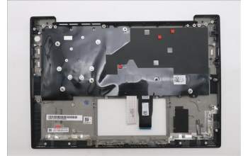 Lenovo 5M11S37616 C-Cover with keyboard, Hungarian, Black, Backlight, WWAN, UK