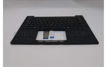 Lenovo 5M11S37715 C-Cover with keyboard, Swedish/Finnish, Black, Backlight, WWAN, UK