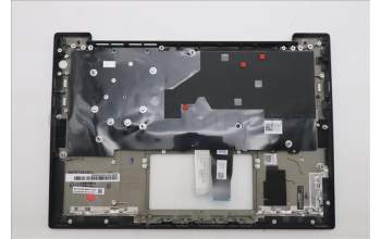 Lenovo 5M11S37724 C-Cover with keyboard, Switzerland, Black, Backlight, WWAN, UK